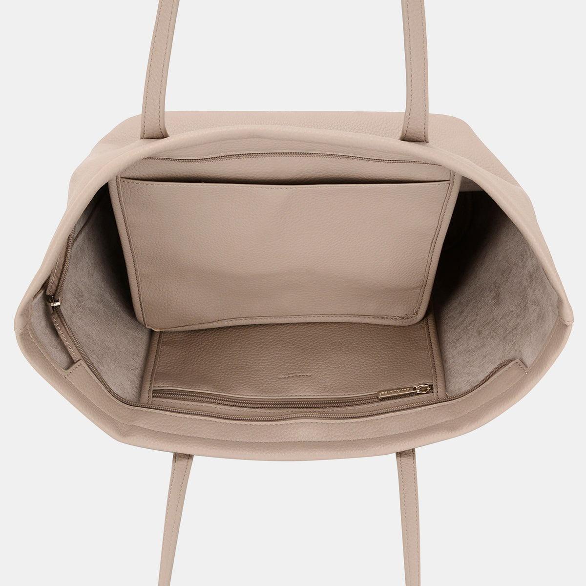 David Jones PU Leather Tote Bag - Clothes For Her Online Store