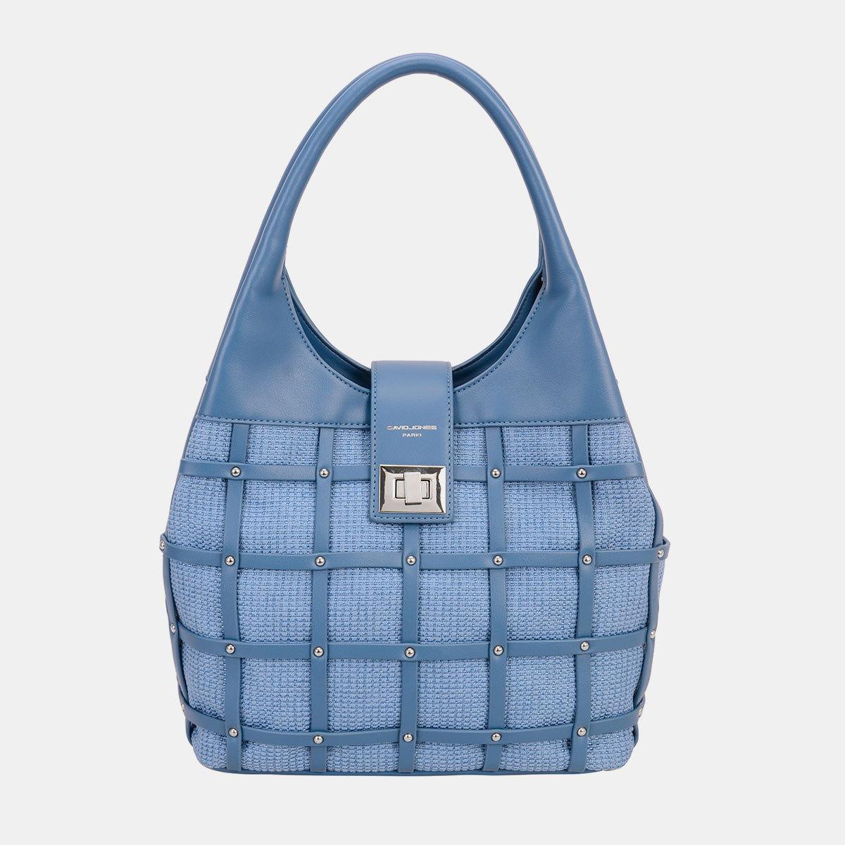David Jones Rivet Decor Handbag - Clothes For Her Online Store