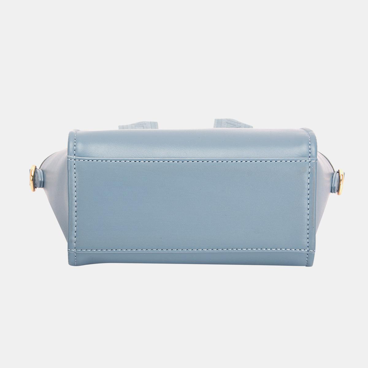 David Jones Small Handbag with Embossed Pattern Handles - Clothes For Her Online Store