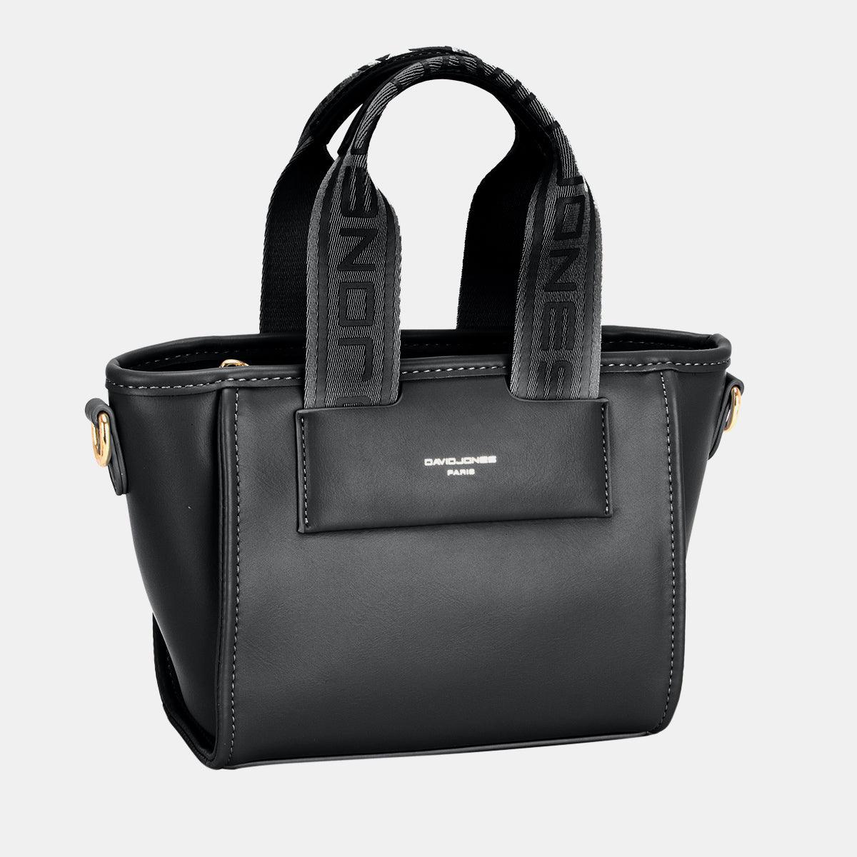 David Jones Small Handbag with Embossed Pattern Handles - Clothes For Her Online Store