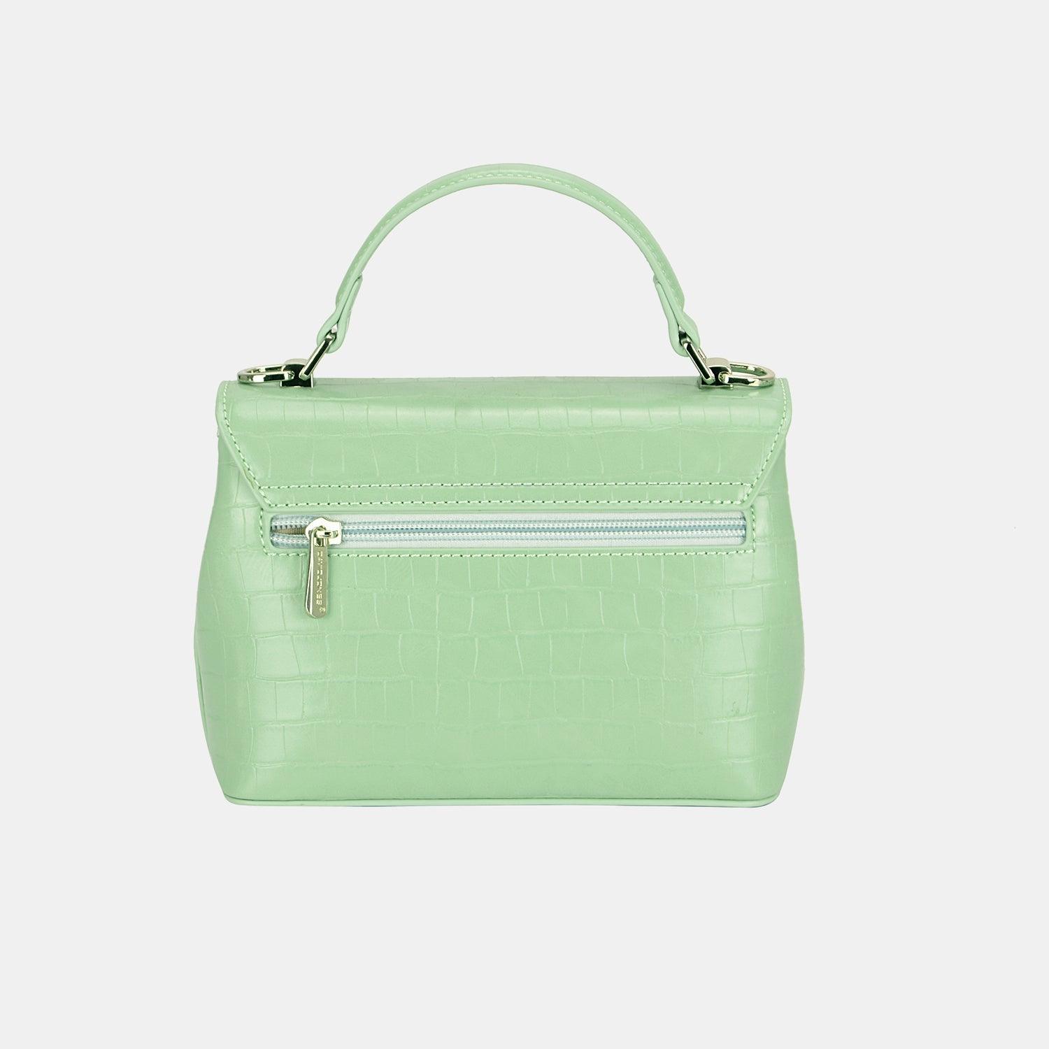 David Jones Texture PU Leather Handbag - Clothes For Her Online Store