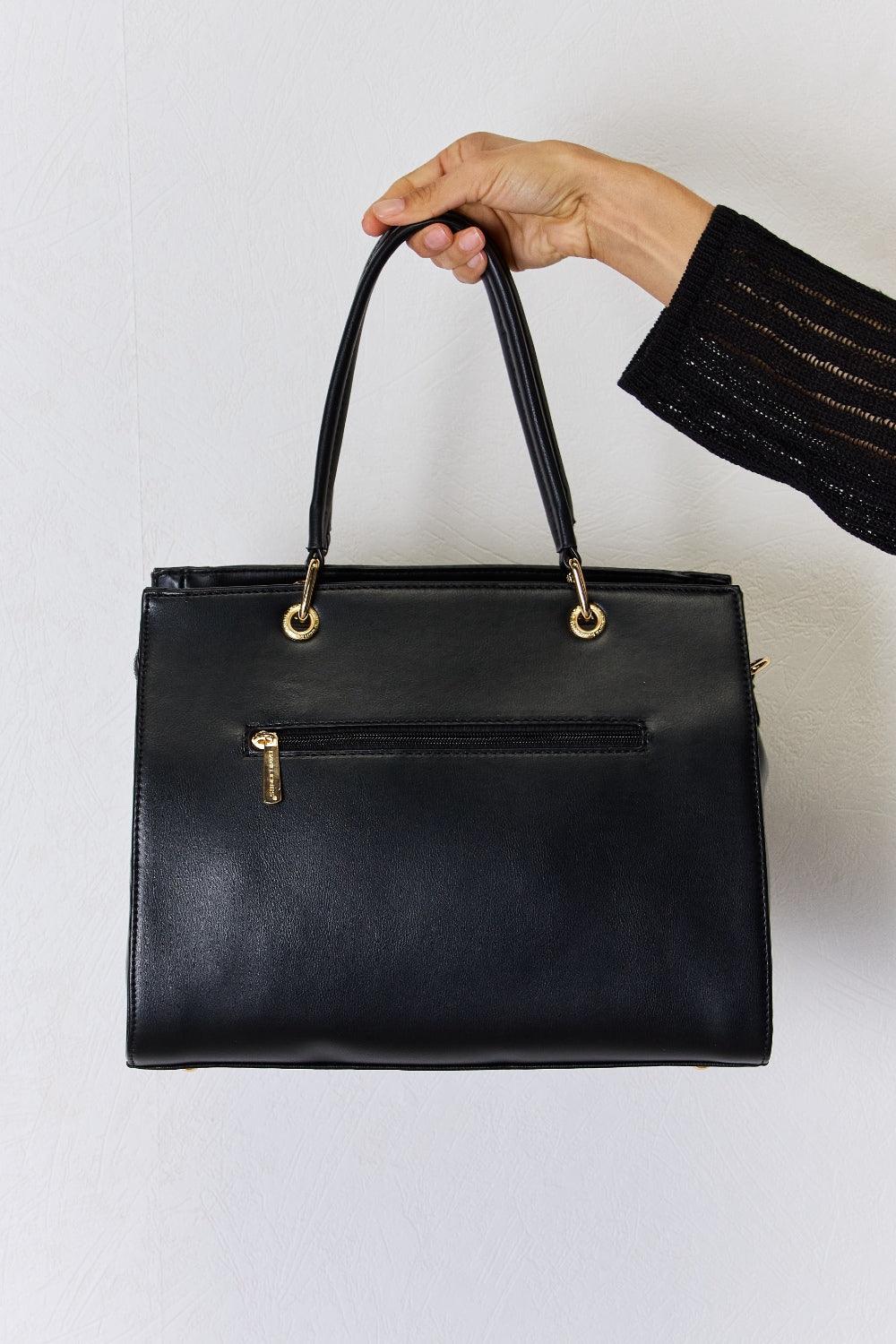 David Jones Texture PU Leather Handbag - Clothes For Her Online Store