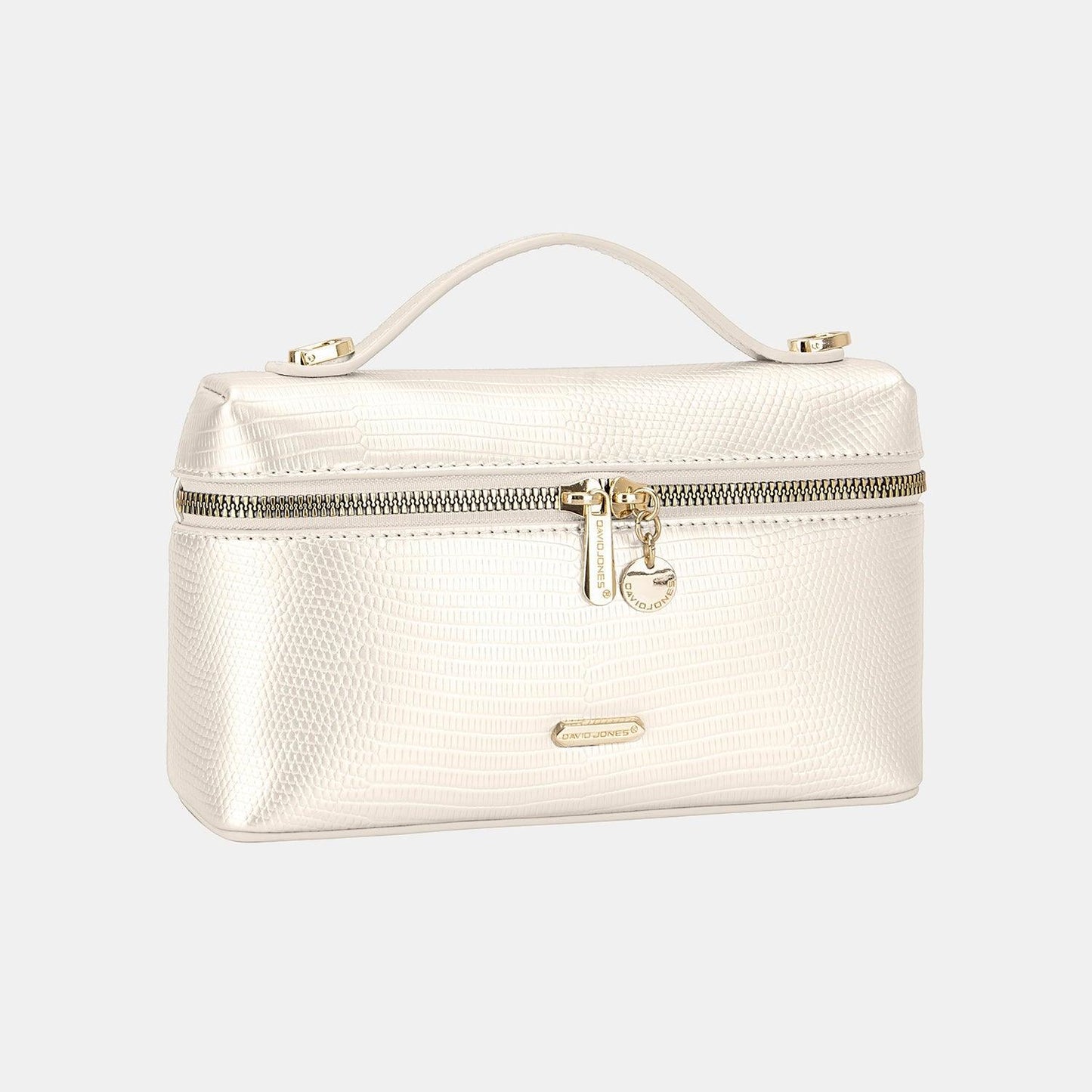 David Jones Texture PU Leather Handbag - Clothes For Her Online Store