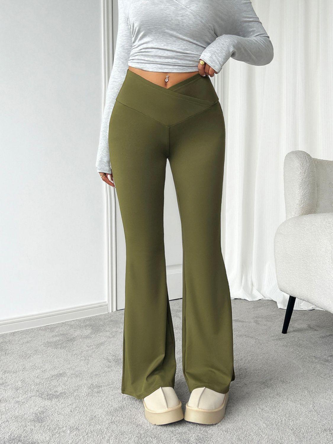 Devine Highly Stretchy Bootcut Pants - Clothes For Her Online Store