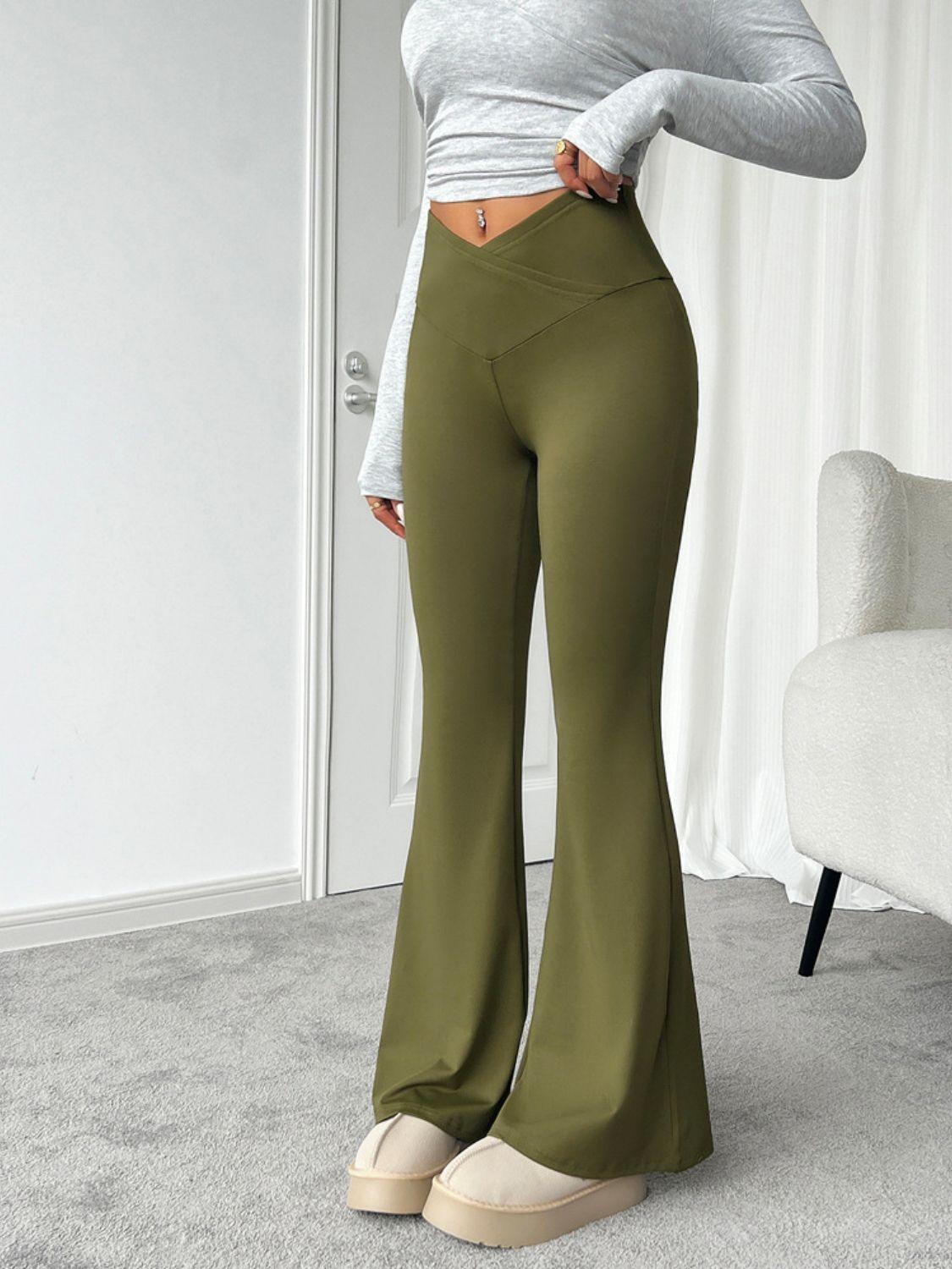 Devine Highly Stretchy Bootcut Pants - Clothes For Her Online Store
