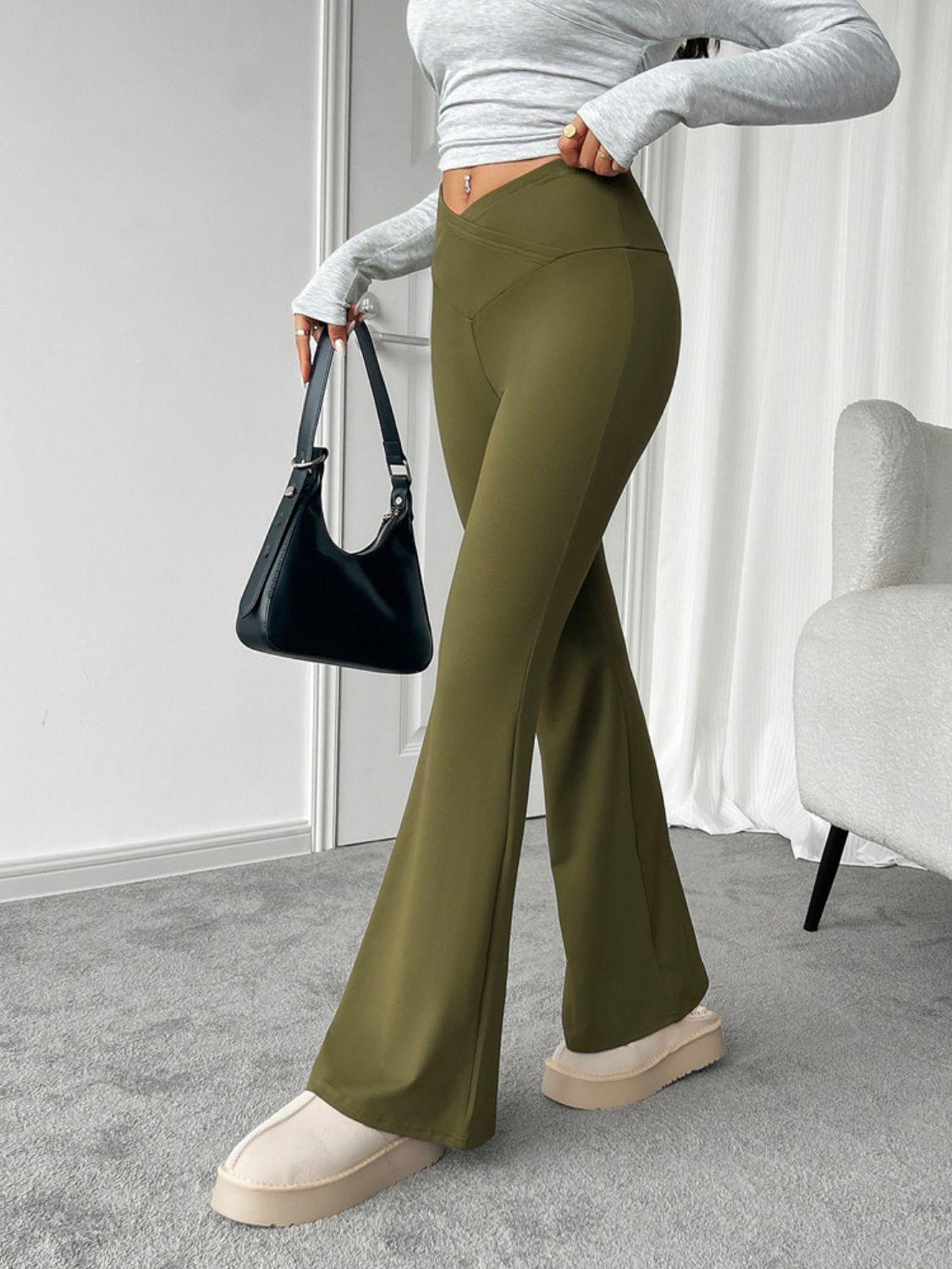 Devine Highly Stretchy Bootcut Pants - Clothes For Her Online Store