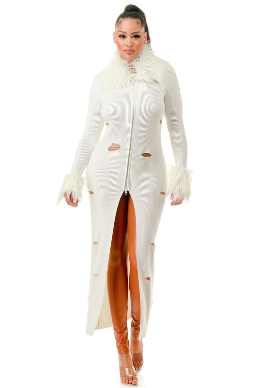 Diva Mode Cardigan Dress - Clothes For Her Online Store