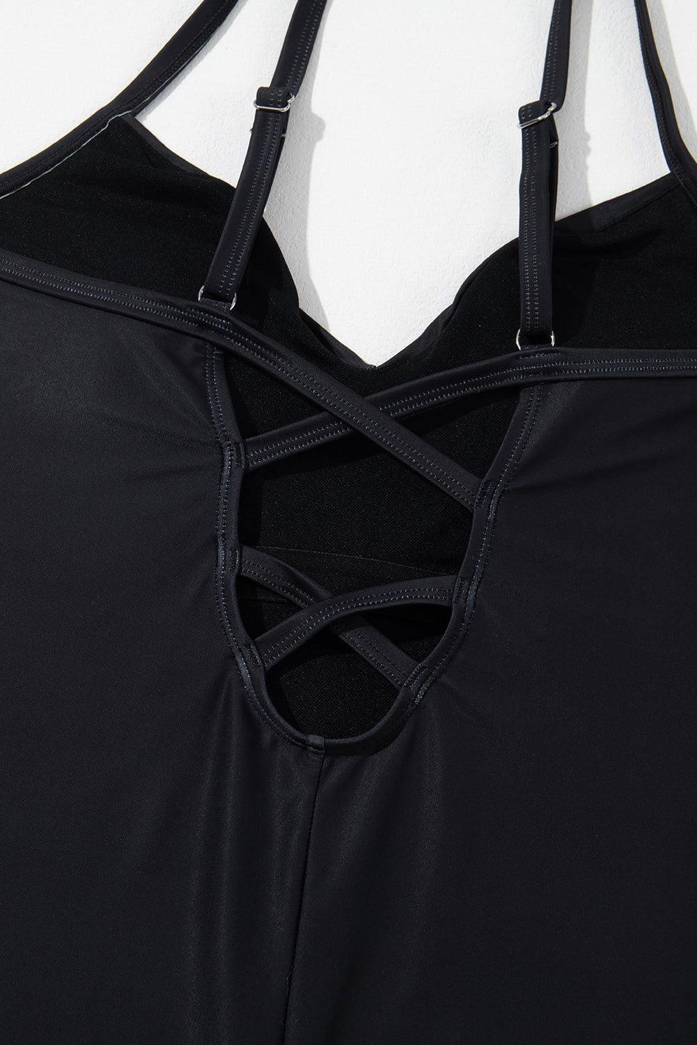 Embroidered V-Neck One-Piece Swimwear - Clothes For Her Online Store