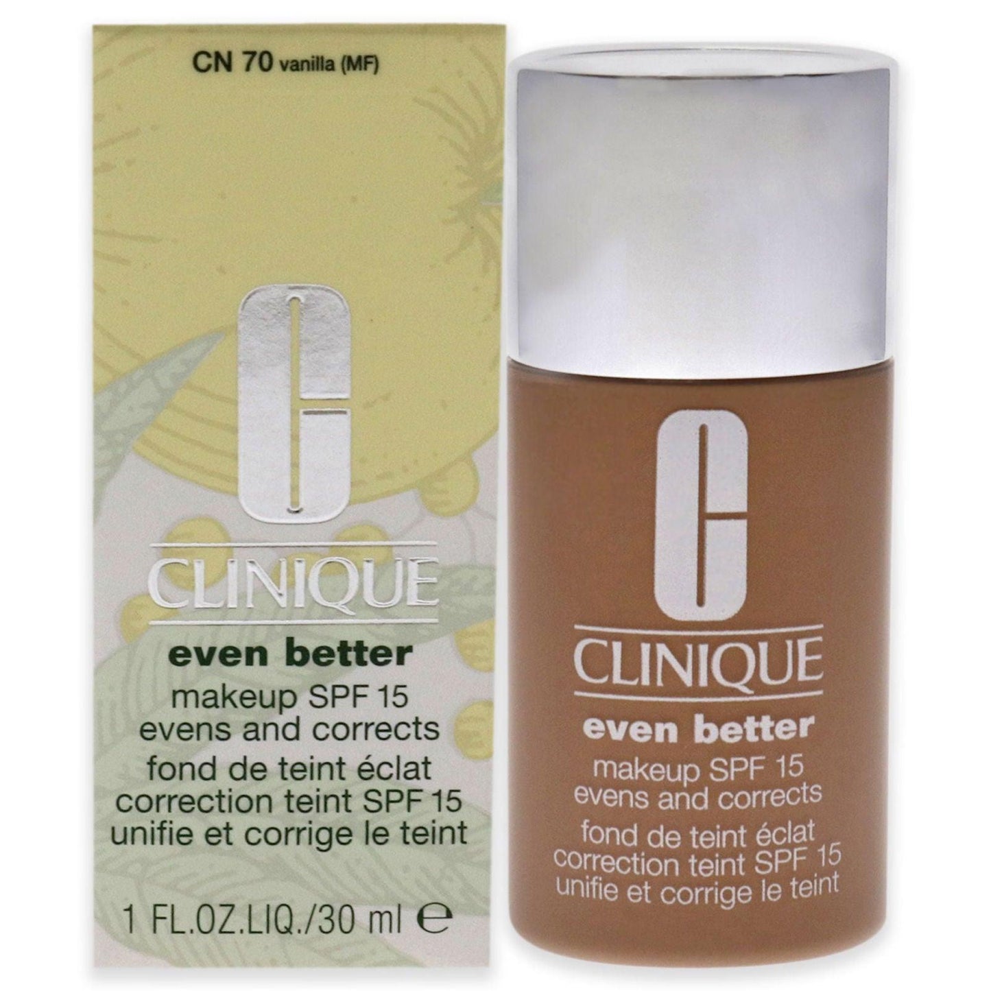 Even Better Makeup SPF 15 - 07 Vanilla (MF-G) - Dry To Combination Oily Skin by Clinique for Women - 1 oz Foundation - Clothes For Her Online Store