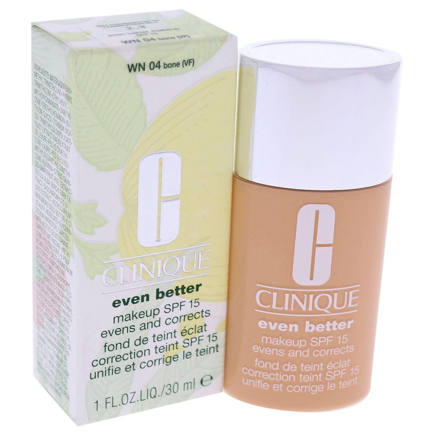 Even Better Makeup SPF 15 - WN 04 Bone by Clinique for Women - 1 oz Foundation - Clothes For Her Online Store