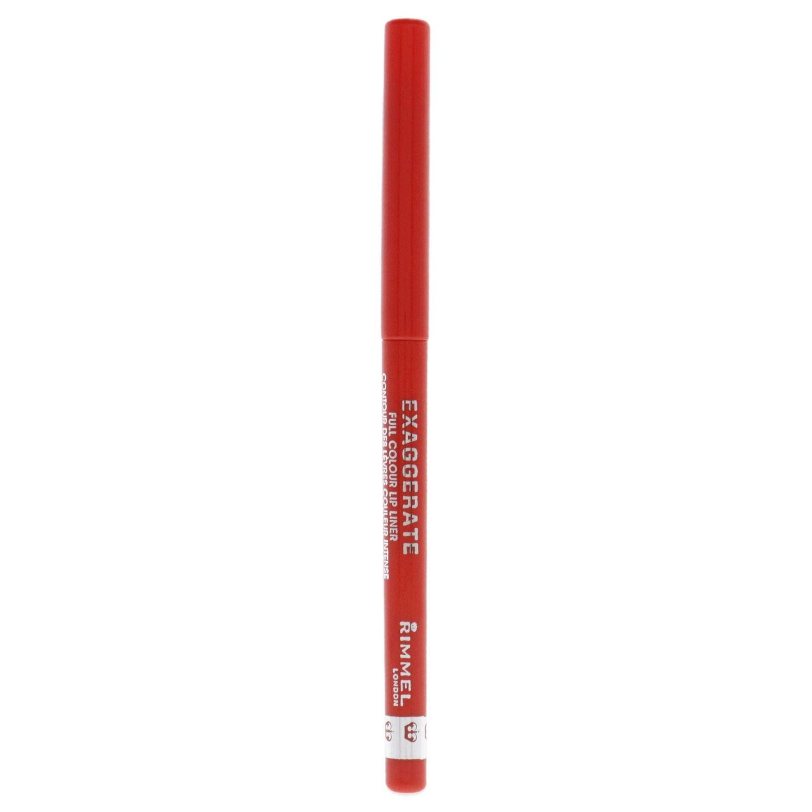 Exaggerate Full Color Lip Liner - 104 Call Me Crazy by Rimmel London for Women - 0.008 oz Lip Liner - Clothes For Her Online Store