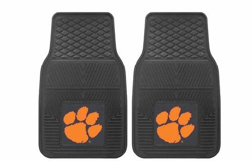 NCAA 2-PC VINYL CAR MAT SET