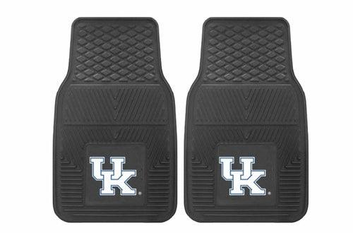 NCAA 2-PC VINYL CAR MAT SET