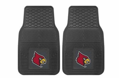 NCAA 2-PC VINYL CAR MAT SET