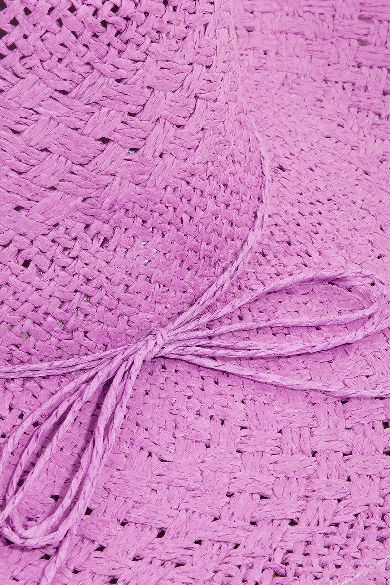 Fame Straw Braided Sun Hat - Clothes For Her Online Store