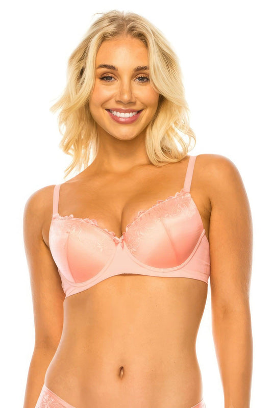 Floral Lace Bra - Clothes For Her Online Store