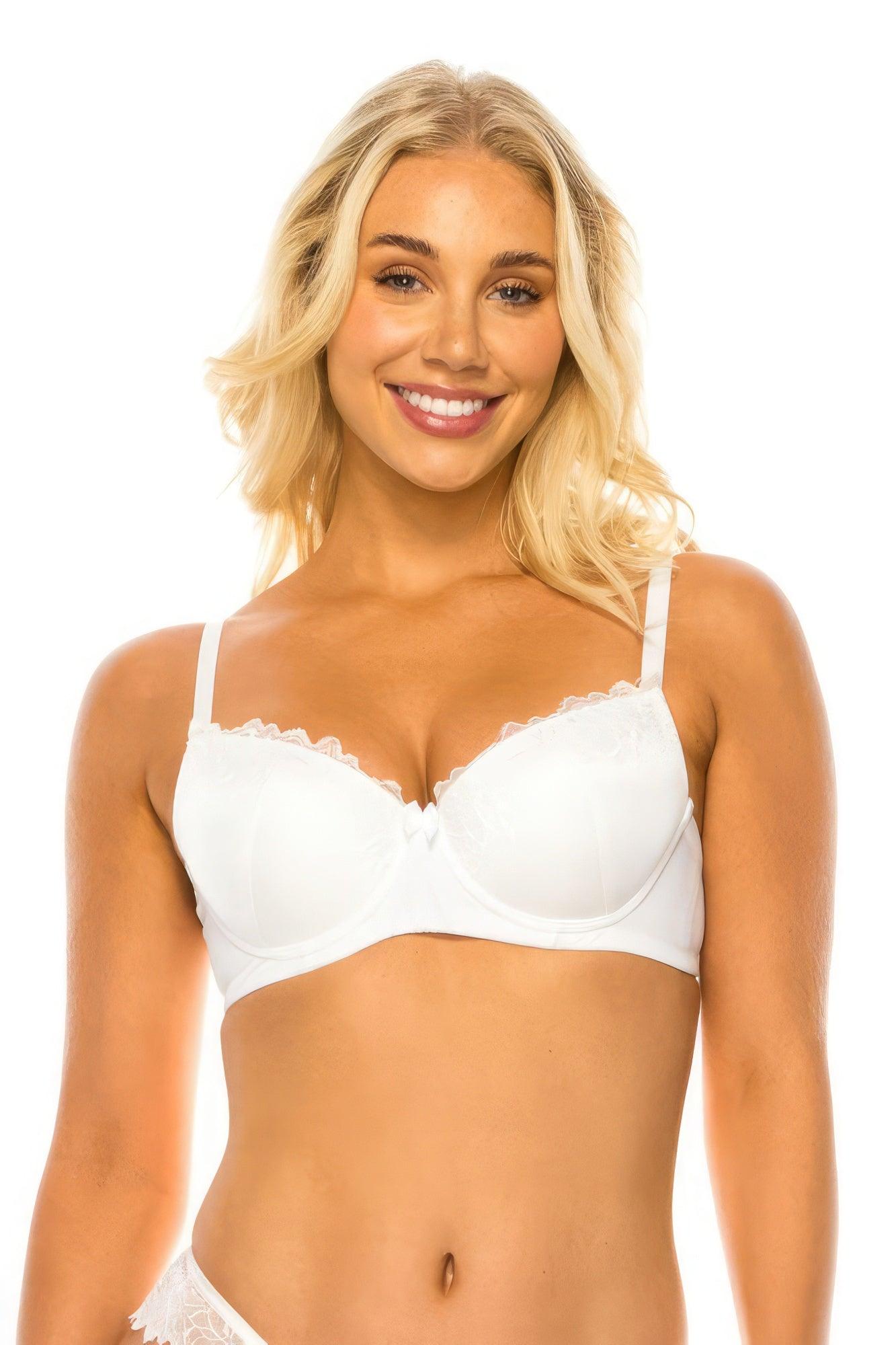 Floral Lace Bra - Clothes For Her Online Store