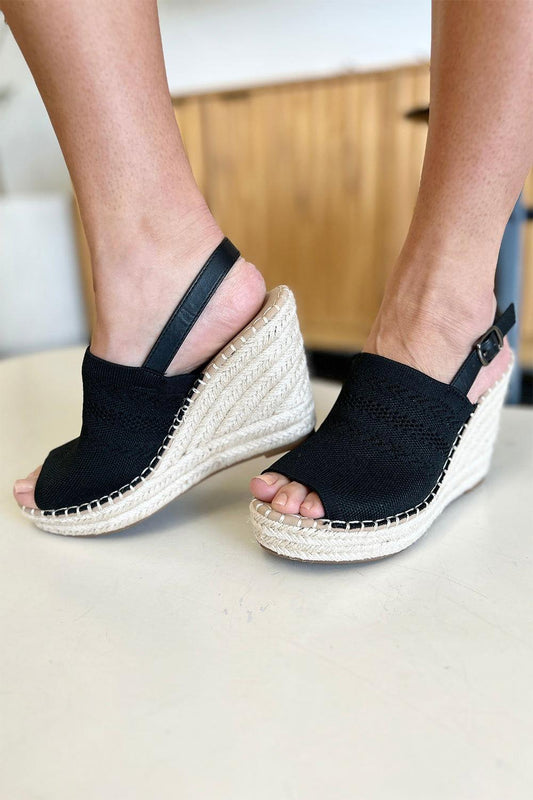 Forever Link Peep Toe High Heel Sandals - Clothes For Her Online Store