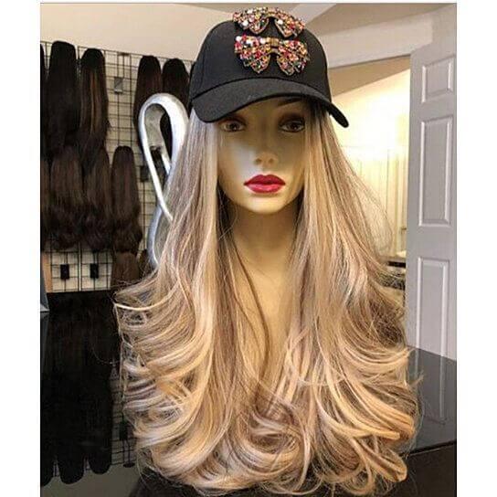 Front Wig Synthetic Realistic Wavy Glueless Hair Replacement Wigs - Clothes For Her Online Store