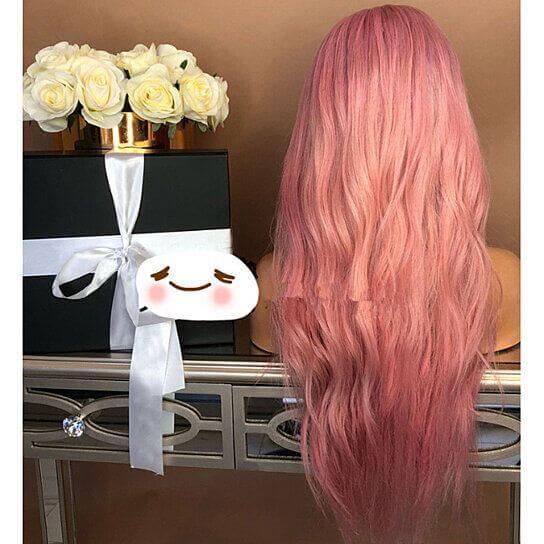 Front Wig Synthetic Realistic Wavy Glueless Hair Replacement Wigs - Clothes For Her Online Store