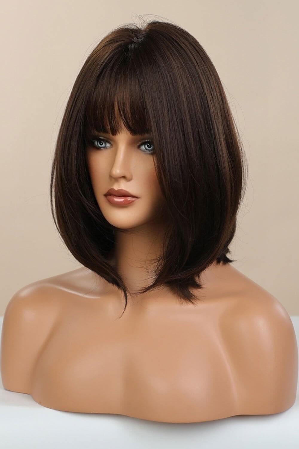 Full-Machine Bobo Synthetic Wigs 9'' - Clothes For Her Online Store
