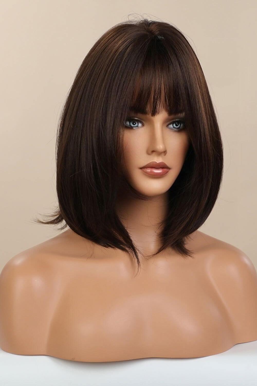 Full-Machine Bobo Synthetic Wigs 9'' - Clothes For Her Online Store
