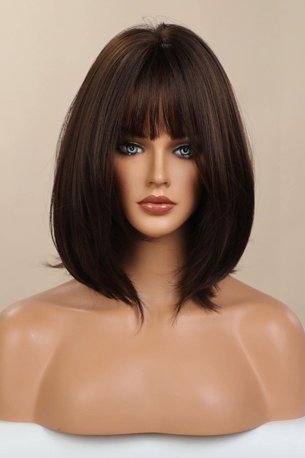 Full-Machine Bobo Synthetic Wigs 9'' - Clothes For Her Online Store