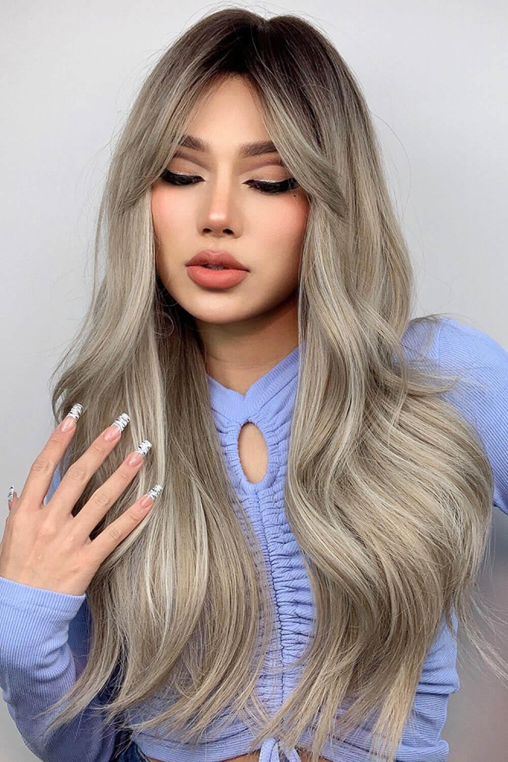 Full Machine Long Wave Wigs 26'' - Clothes For Her Online Store