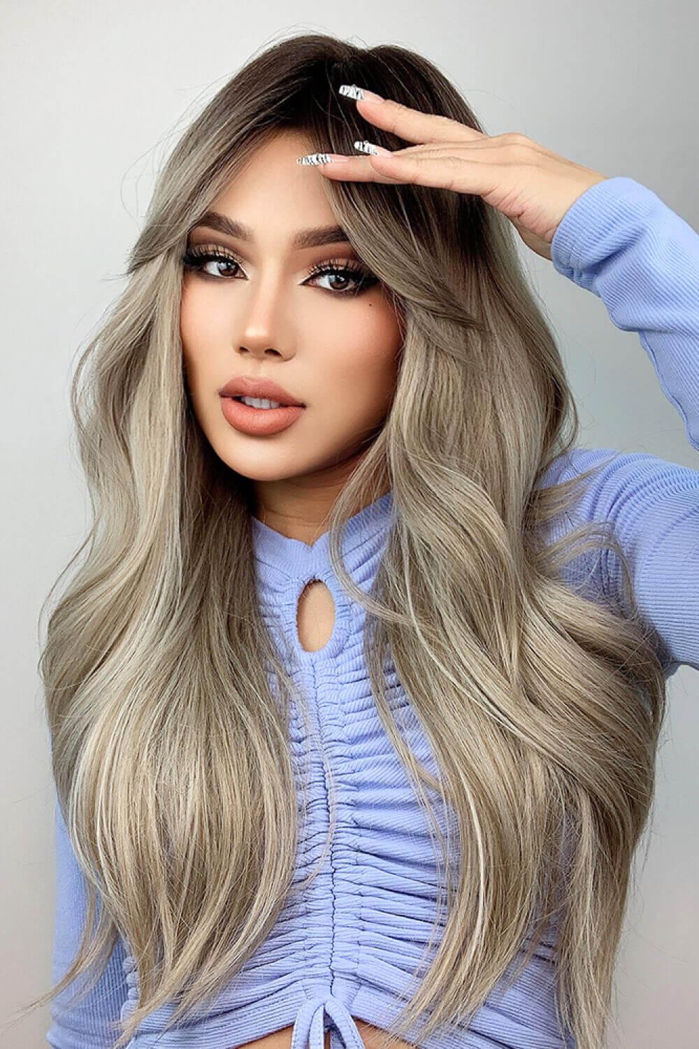 Full Machine Long Wave Wigs 26'' - Clothes For Her Online Store