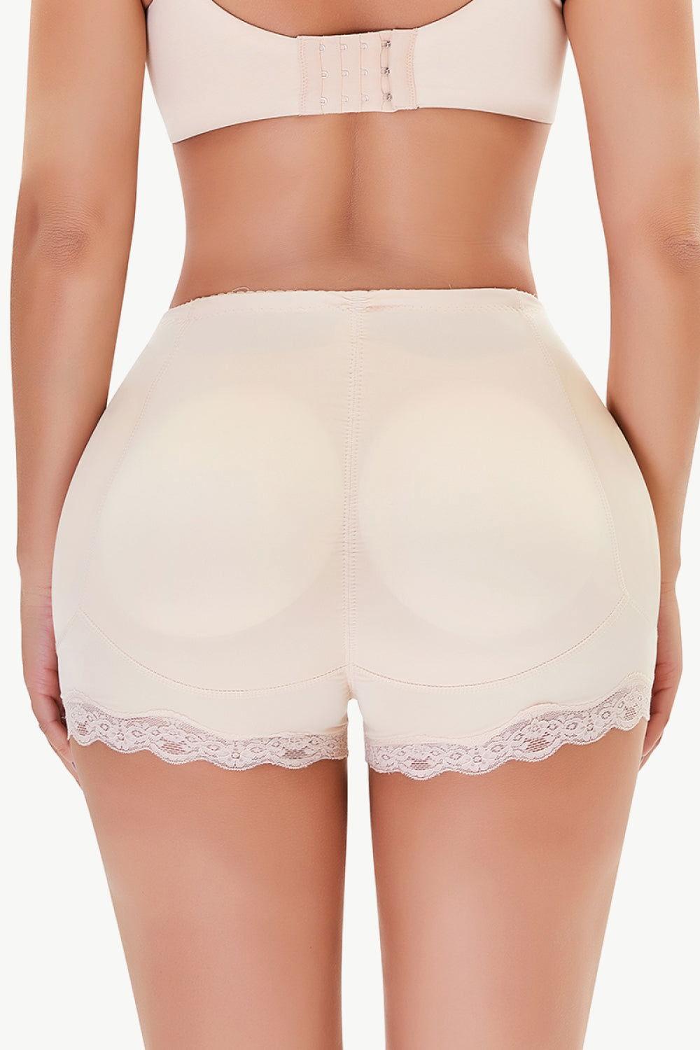 Full Size Lace Trim Shaping Shorts - Clothes For Her Online Store