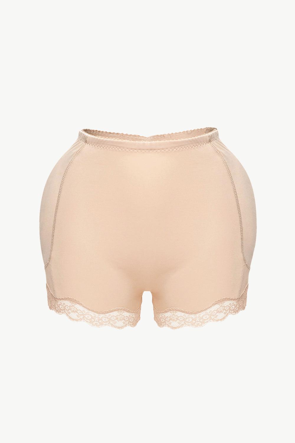 Full Size Lace Trim Shaping Shorts - Clothes For Her Online Store