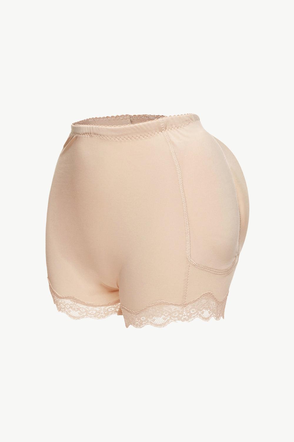 Full Size Lace Trim Shaping Shorts - Clothes For Her Online Store