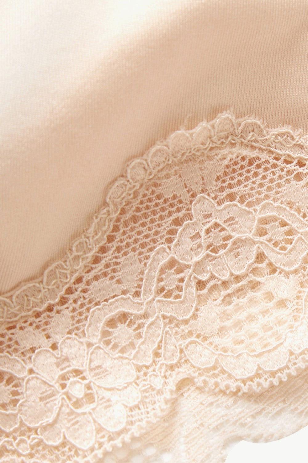 Full Size Lace Trim Shaping Shorts - Clothes For Her Online Store