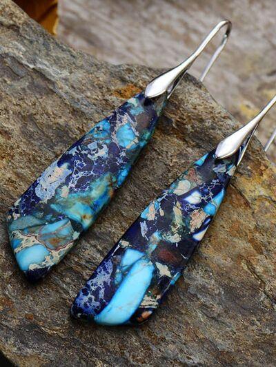Geometrical Shape Dangle Earrings - Clothes For Her Online Store