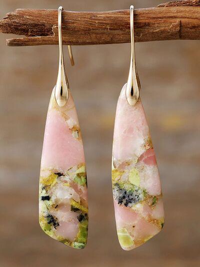 Geometrical Shape Dangle Earrings - Clothes For Her Online Store