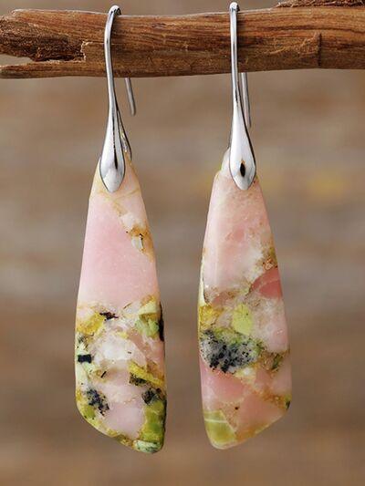 Geometrical Shape Dangle Earrings - Clothes For Her Online Store