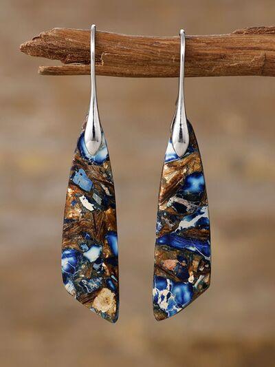 Geometrical Shape Dangle Earrings - Clothes For Her Online Store