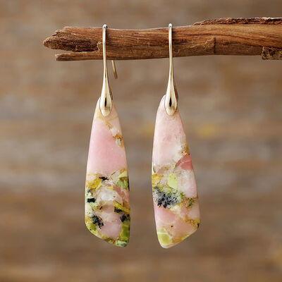 Geometrical Shape Dangle Earrings - Clothes For Her Online Store