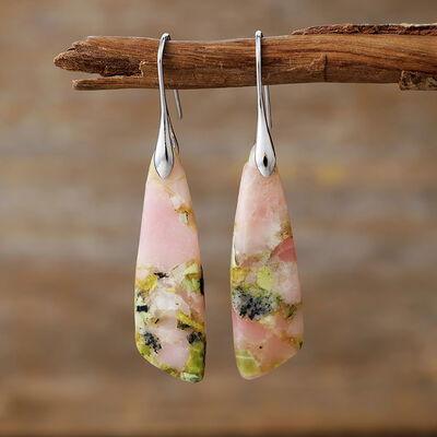 Geometrical Shape Dangle Earrings - Clothes For Her Online Store
