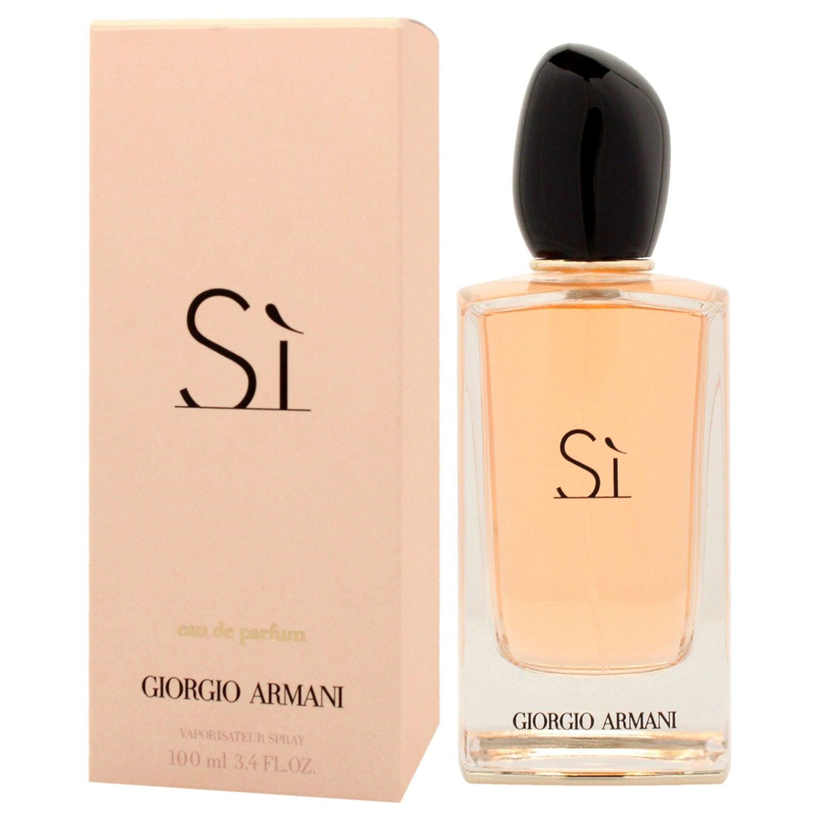 Giorgio Armani Si by Giorgio Armani for Women - 3.4 oz EDP Spray - Clothes For Her Online Store