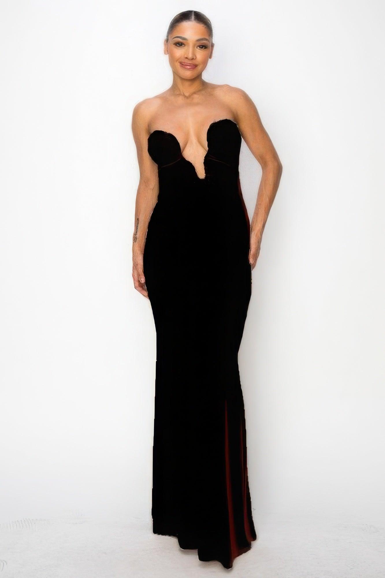 Glitter Ity Tube Maxi Dress - Clothes For Her Online Store