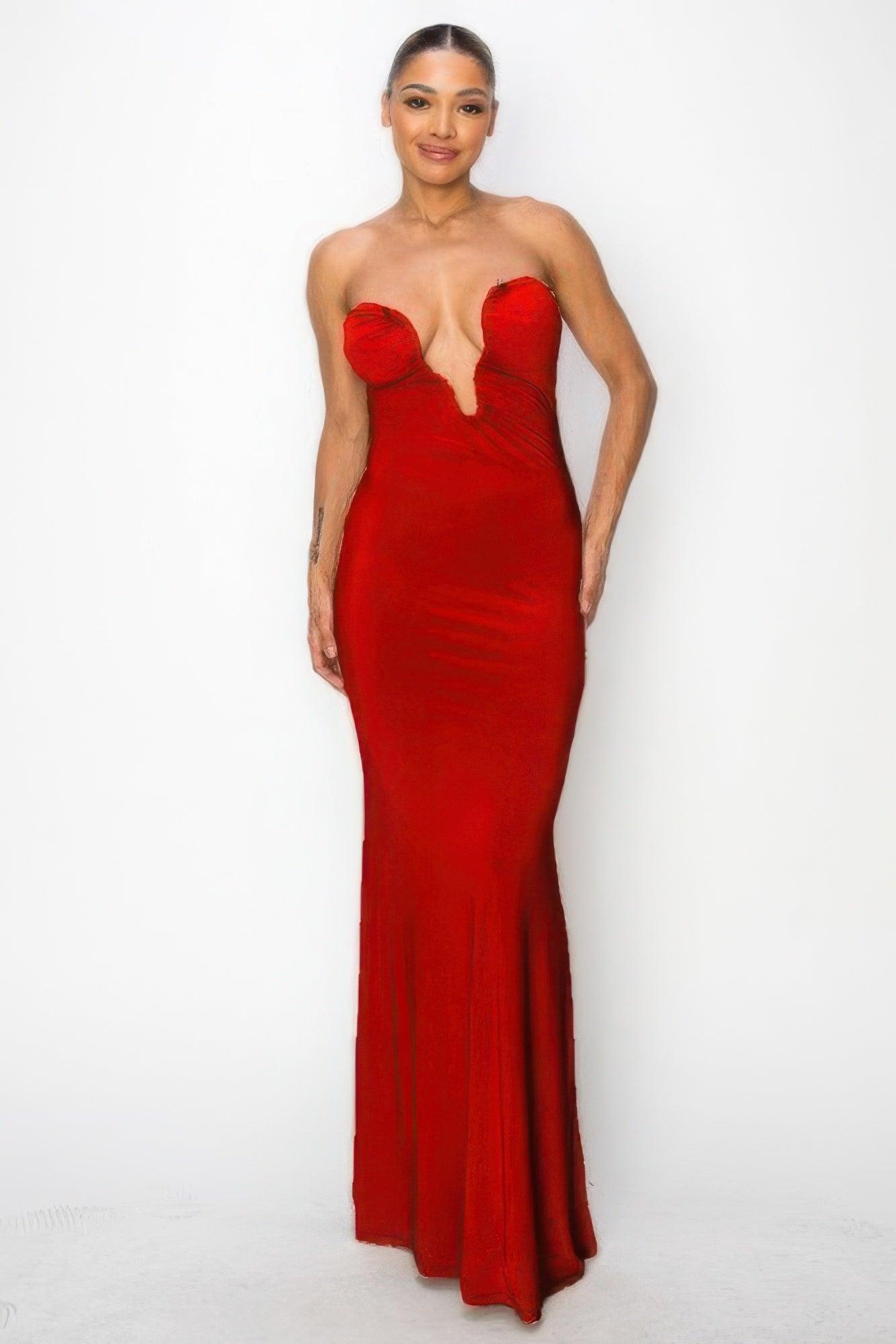 Glitter Ity Tube Maxi Dress - Clothes For Her Online Store