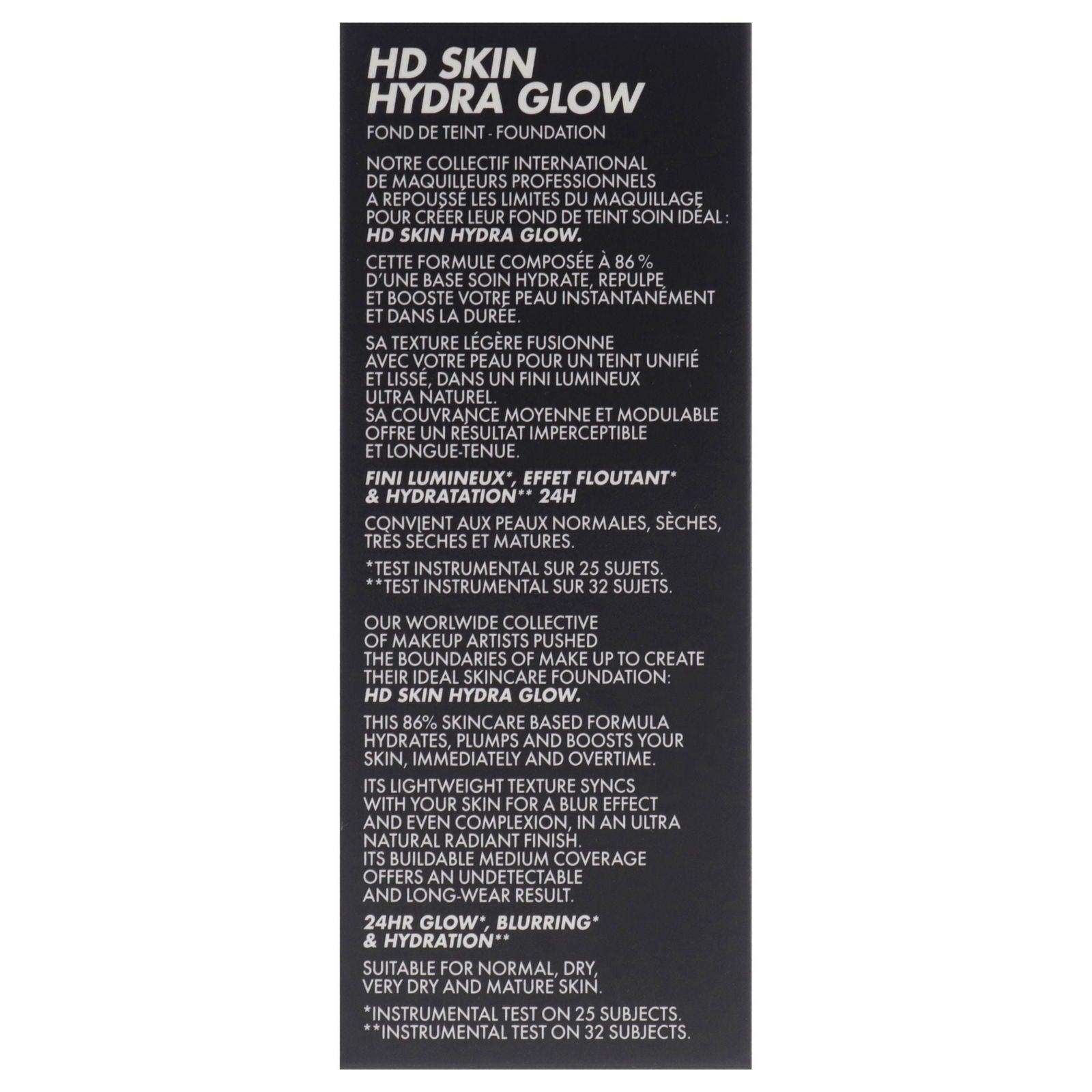 HD Skin Hydra Glow - 2Y32 Warm Caramel by Make Up For Ever for Women - 1 oz Foundation - Clothes For Her Online Store