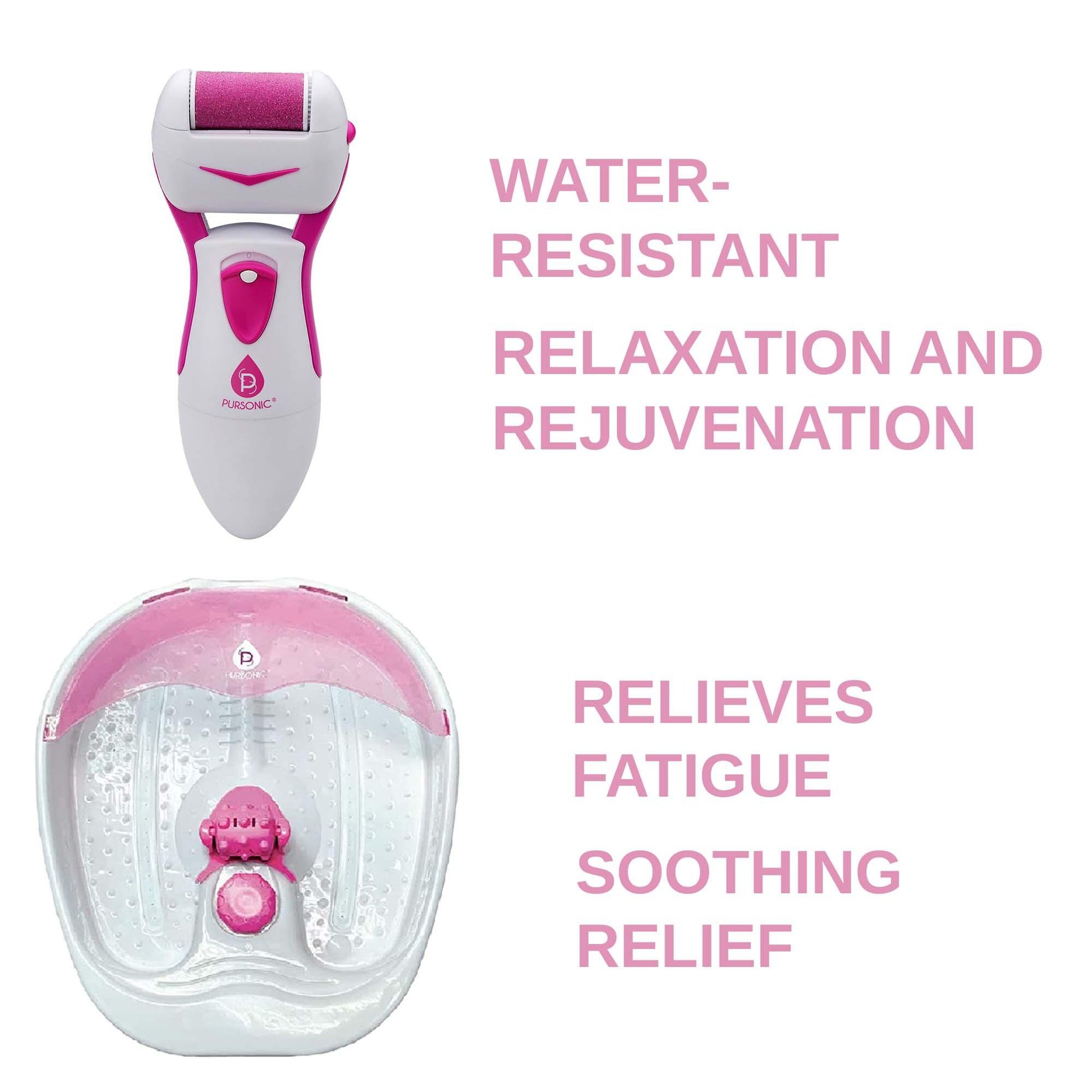 Ultimate Foot Care Bundle: Foot Spa Massager with Tea Tree Oil Foot