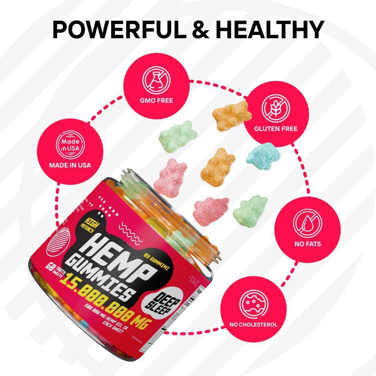 H–µmp Gummies for Deep and Healthy B–µdtime Ensure the Peace of Body - Clothes For Her Online Store