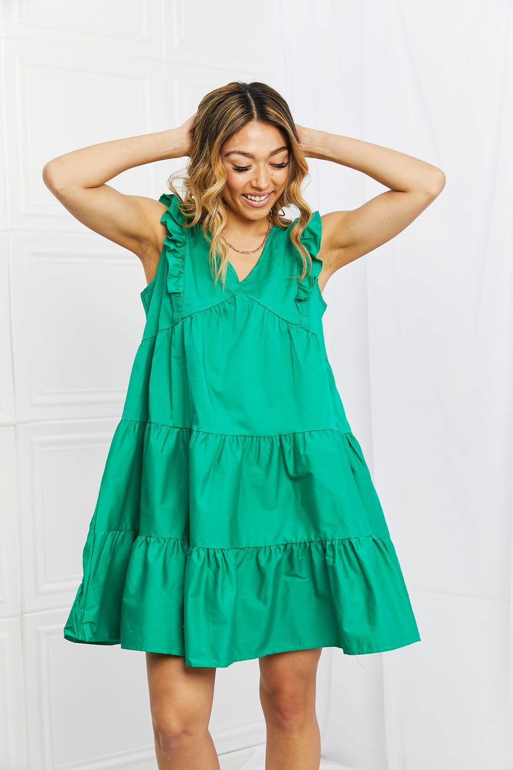 Hailey & Co Play Date Full Size Ruffle Dress - Clothes For Her Online Store