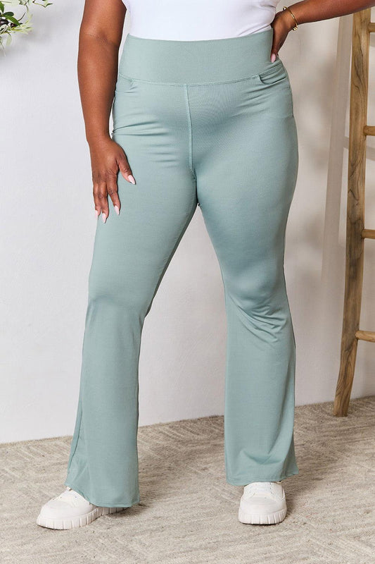 Heimish Full Size Wide Waistband Sports Pants - Clothes For Her Online Store
