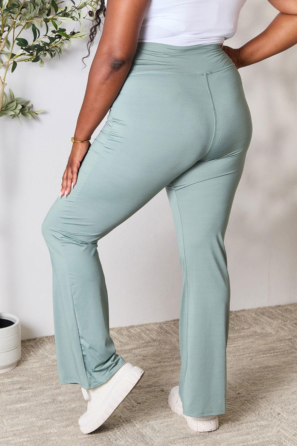 Heimish Full Size Wide Waistband Sports Pants - Clothes For Her Online Store