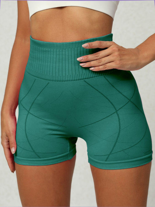 High Waist Active Shorts - Clothes For Her Online Store