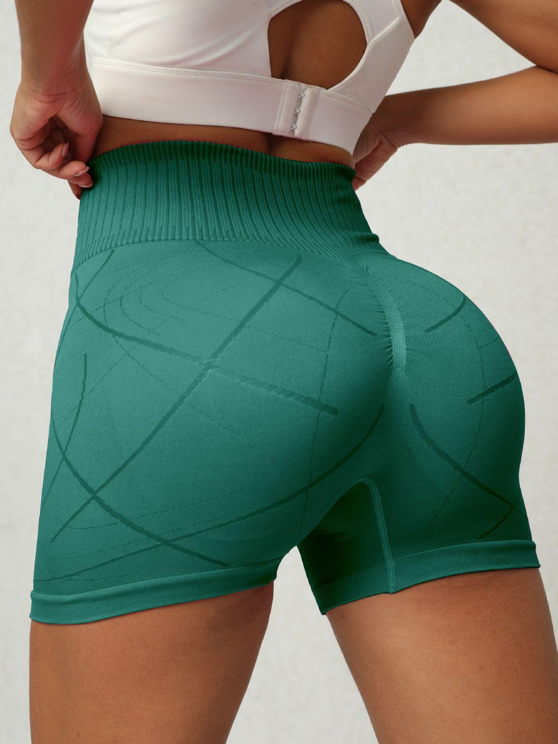 High Waist Active Shorts - Clothes For Her Online Store